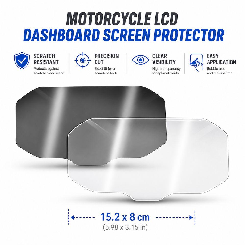 Precision Cut Motorcycle Display Film for AEROX V3 Motorcycle Scooter Accessories