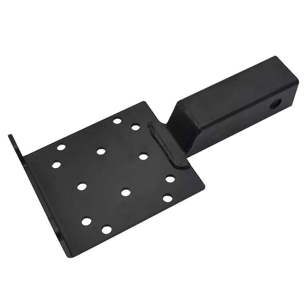 Winch Hitch Bracket Universal Receiver Trailer Bar ATV UTV Truck Mounting Plate Winch Fixing