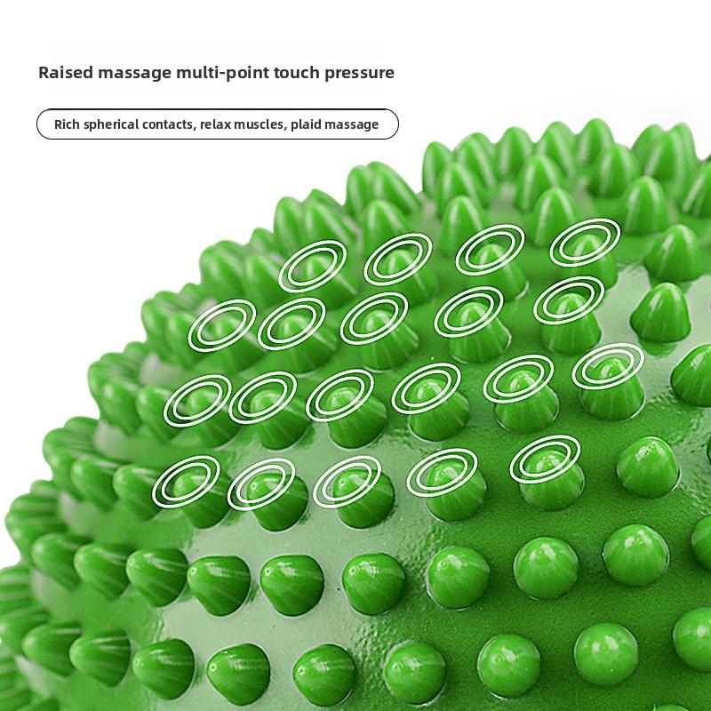 Children's Sensory Integration Training, Tactile Ball, Hand-push Air Needle, Simple Balance Training Pad, Semi-round Durian Ball Fitness Yu