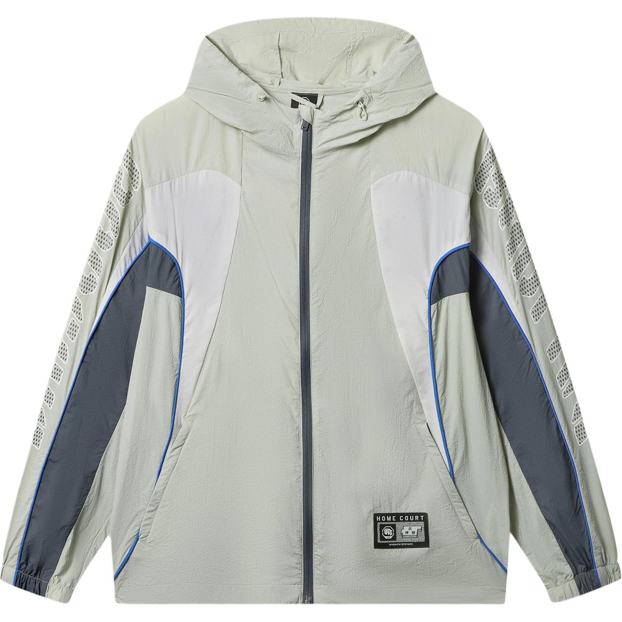 Li Ning Badfive Color Block Hooded Zip Windbreaker Men outerwear AFDWC89-1 M