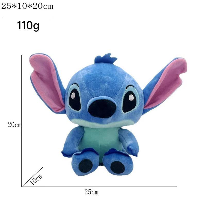 

Stitch Plush Toy Doll & Sleeping Pillow 18cm синий