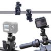 For Insta360 Bicycle Motorcycle Handlebar Mount Holder For GoPro Hero 13 12 11 10 YI 4K SJCAM DJI OSMO Action Camera Accessories