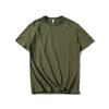 Summer Men Casual Short Half Sleeve O Neck Solid Color Soft Loose T-shirt Top