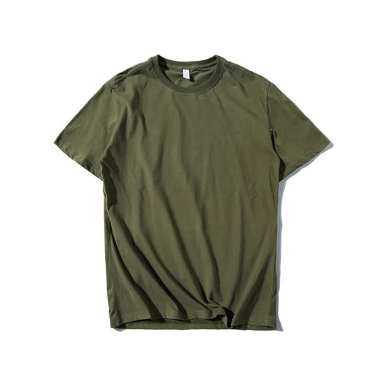 Summer Men Casual Short Half Sleeve O Neck Solid Color Soft Loose T-shirt Top