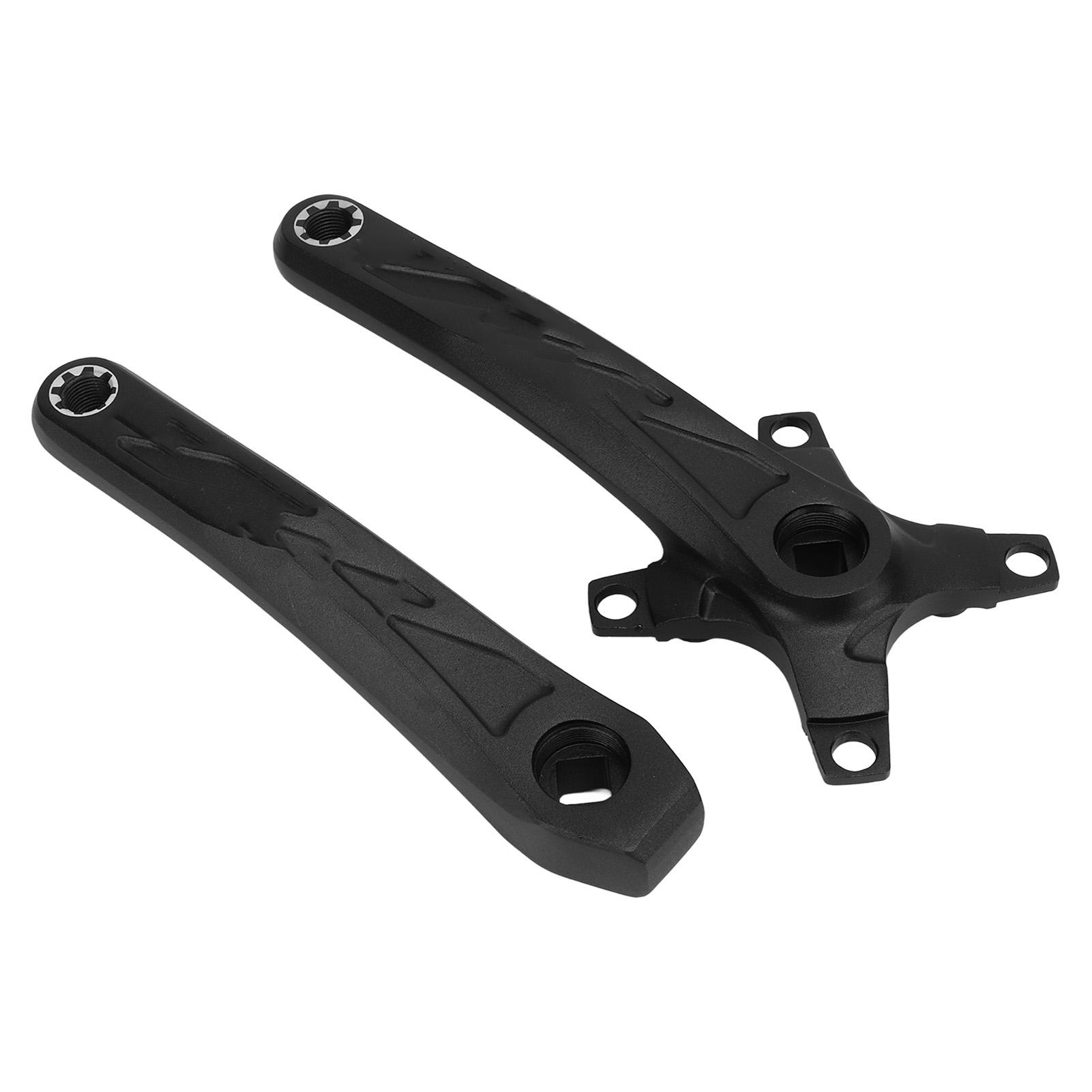 

Mountain Bike Crankset Replacement Square Hole Aluminum Alloy Bike Left and Right Crank Arm