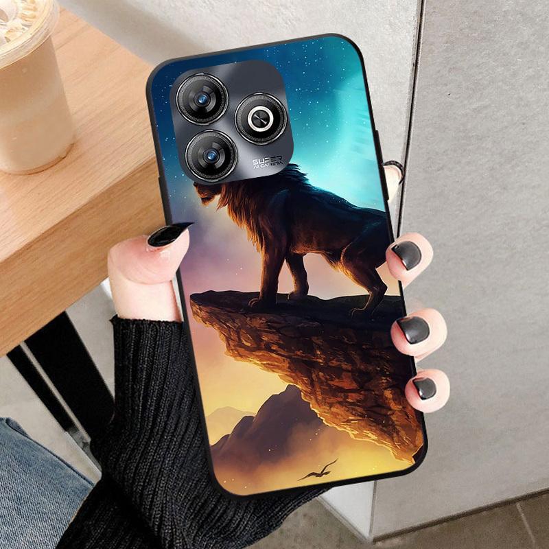 Für ZTE BLADE A75 4G Hülle Coque Luxus Stoßfest Weiches TPU Silikon Handyhülle Für ZTE BLADEA75 Fundas Capa Modehülle