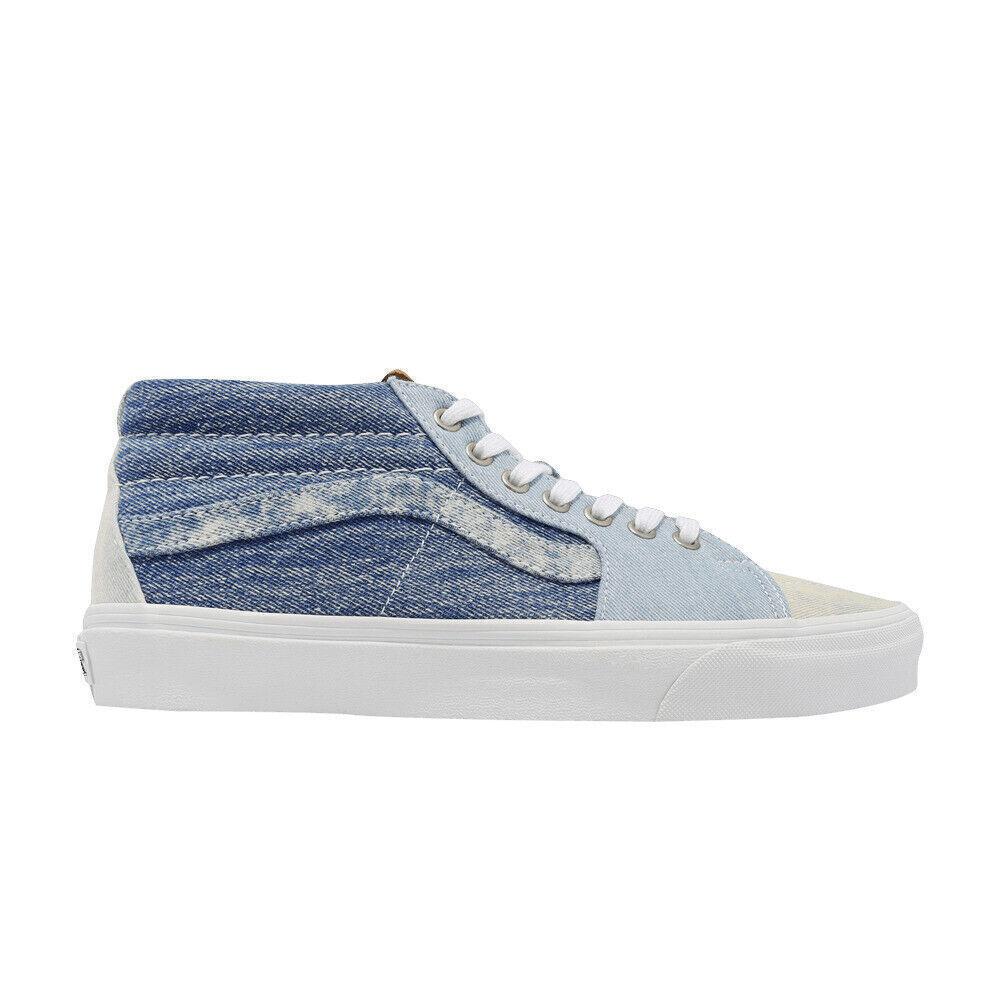 Vans Sk8-Mid Washed Denim VN0A3WM3448 Men s Shoes New