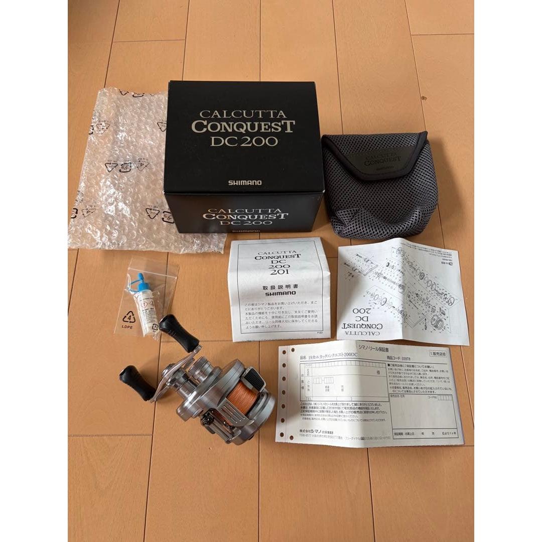 Used SHIMANO 19CALCUTTA CONQUEST DC 200