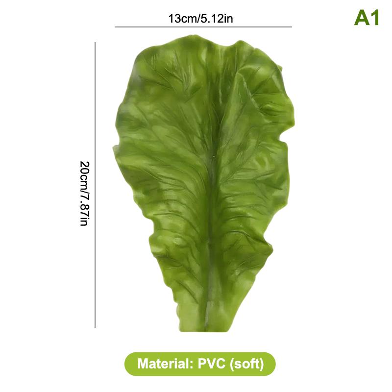 Realistic Artificial Lettuce Simulation Vegetable Models Ideal For Restaurant Displays, Pography Props, And Home Decorations