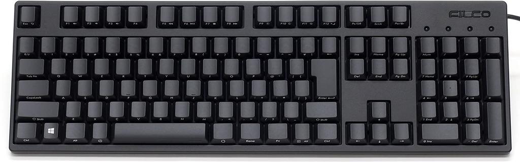 FILCO Majestouch Stingray Low Profile Speed Switch Full Size Japanese Kana Front Printing Low Profile Mechanical Keyboard FKBS108XMSS/NFB