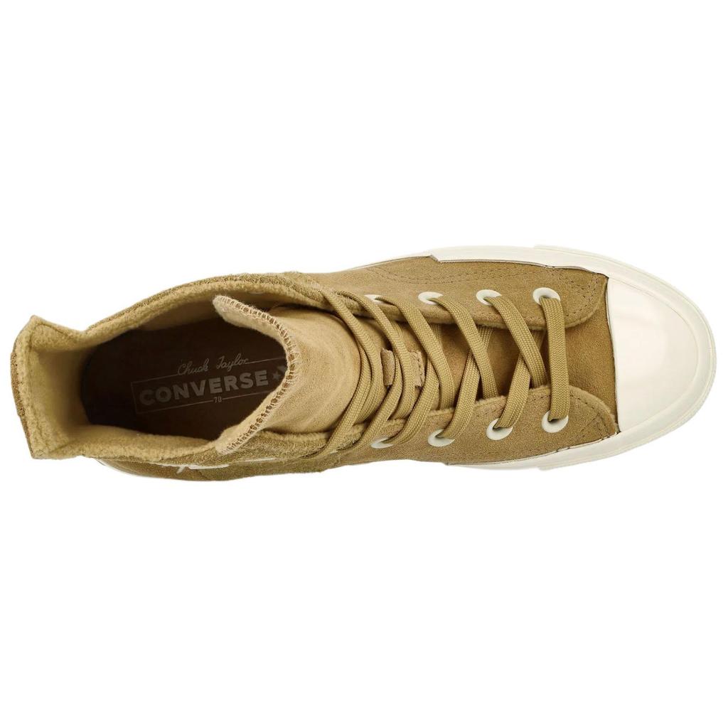 Converse Zapatillas Unisex Chuck 70 Plus High Dunescape Marrón Egret A05503C