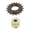 With 13mm Connector Single Speed Freewheel 18T Bike Freewheel Bicycle Freewheel  for Mountain Bikes