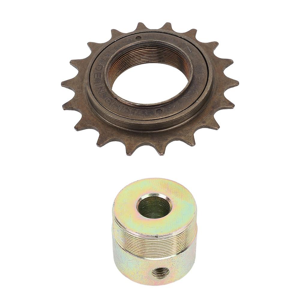 With 13mm Connector Single Speed Freewheel 18T Bike Freewheel Bicycle Freewheel  for Mountain Bikes
