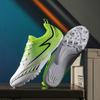 Green 8 Nails Sneakers Athletics Men Women Professional Running Spikes Shoes Unisex Track Shoes Mesh Breathable Sprint Shoes Man