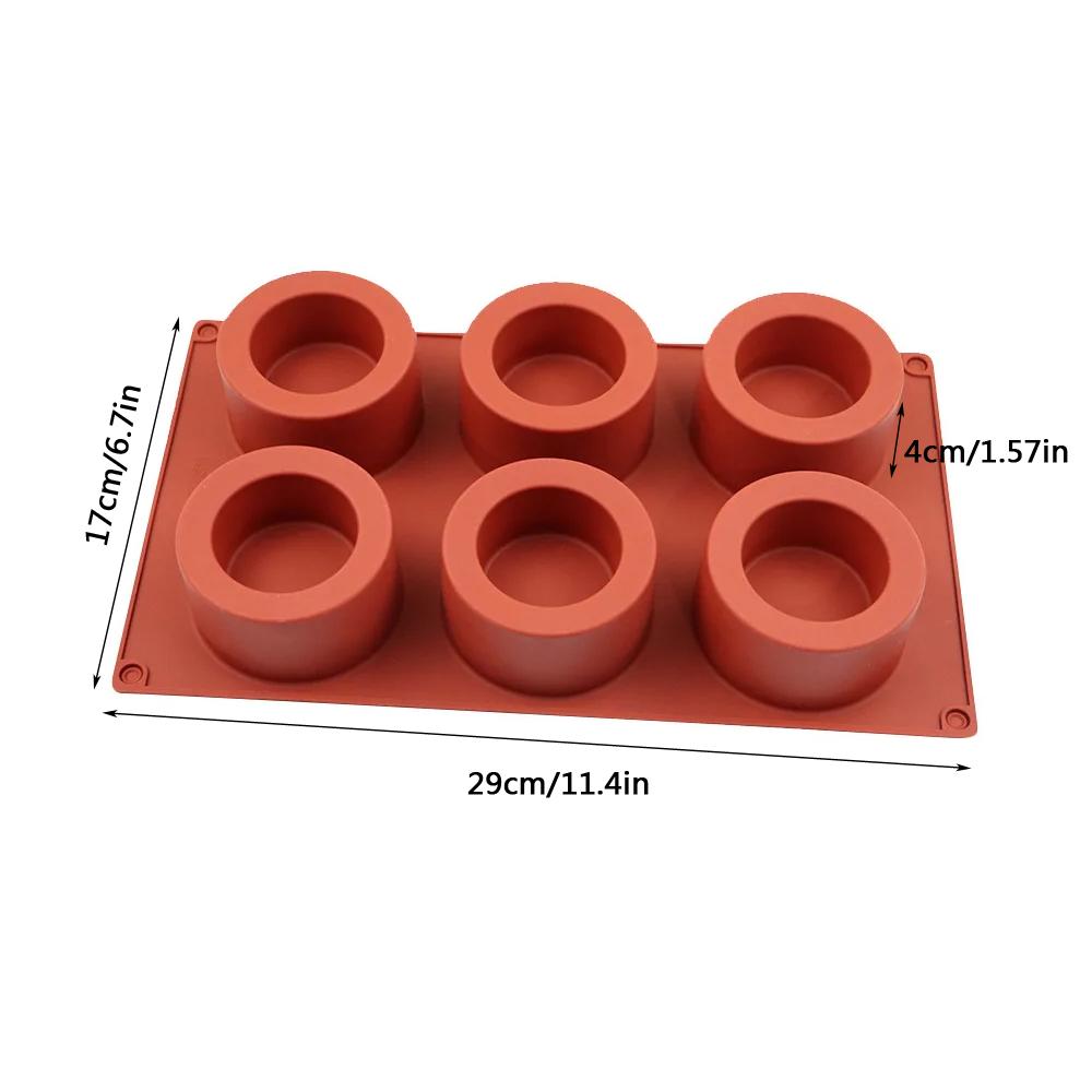 Silicone Cake Mold Cake Baking Pan for Pastry Molds Bakeware Cylinder Mold Silicone Mold for Pops Cake Mold Silicone Bakeware