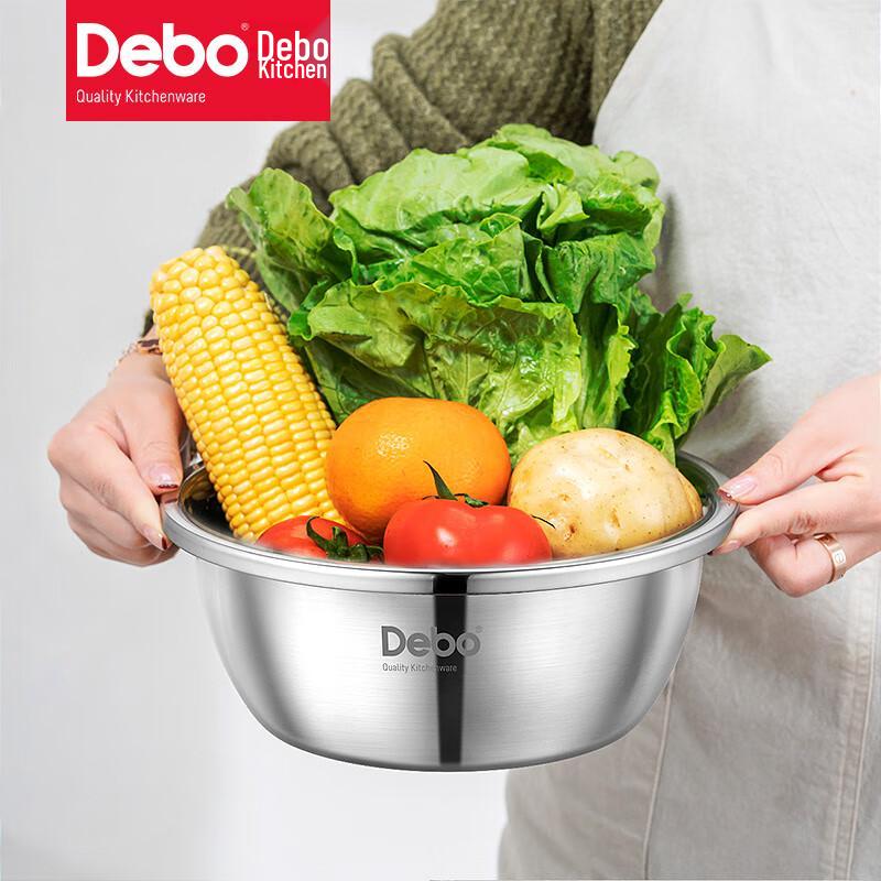 Debo Laurent Stainless Steel Mixing Bowl Set