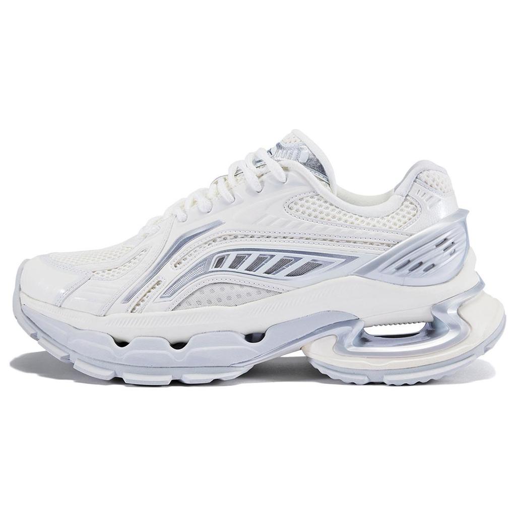 Li Ning Furious Rider BOW Cushioning Slip Resistant Low top Casual Shoes Women's Ecru AZGT068-2