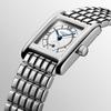 [LONGINES] Mini DolceVita Sector Dial Art Deco Rectangular Stainless Steel Women's Watch (L5.200.4.75.6)