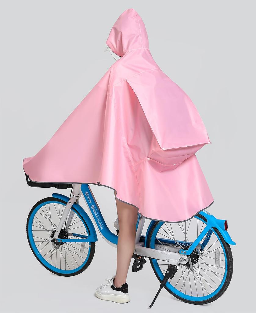 Bicycle Backpack Rain Rain for Men and for Commuting To Work or for Disaster for Commuting To School or Water Quick Easy To Store [AISHITE] Poncho,