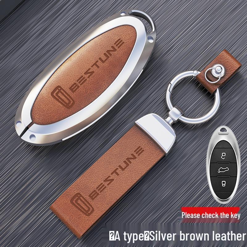 Bestune T77/T77Pro Key Case for 2021 B70, T55, T33, T99 - Metal Shell with Buckle