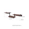 Multi-Functional Industrial Shelf Vintage, Wall-Mounted Shelving Unit, for Cafe