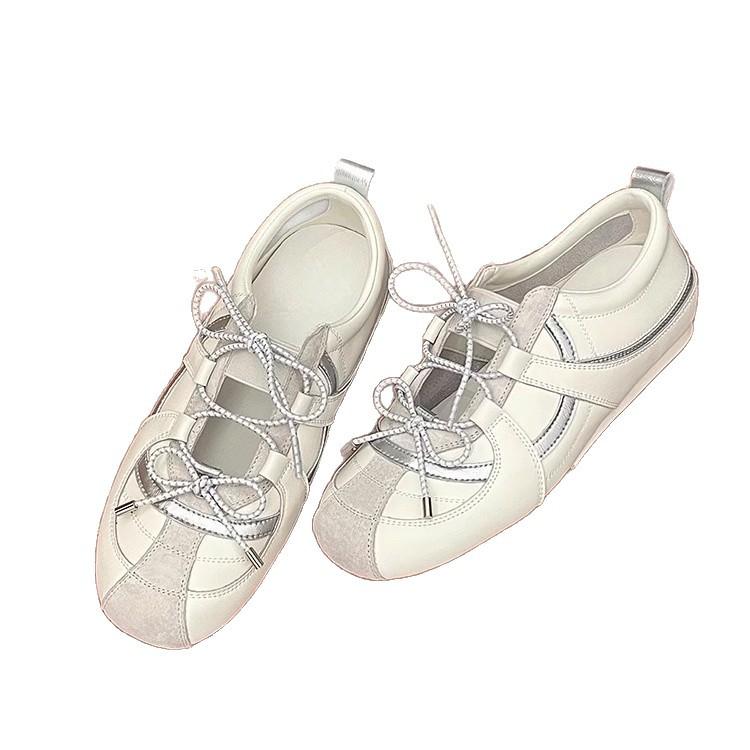 Korean German Training Shoes Women's Summer 2025 New Fashion Versatile Comfortable Feet Small Sports Casual Mary Jane Shoes