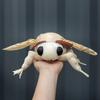 Soft Silkworm Moth Plush Toy Cute Simulated Insect Animal Exquisite Fuzzy Winged Bug Decorative Ornament Kids Gift Home Decor