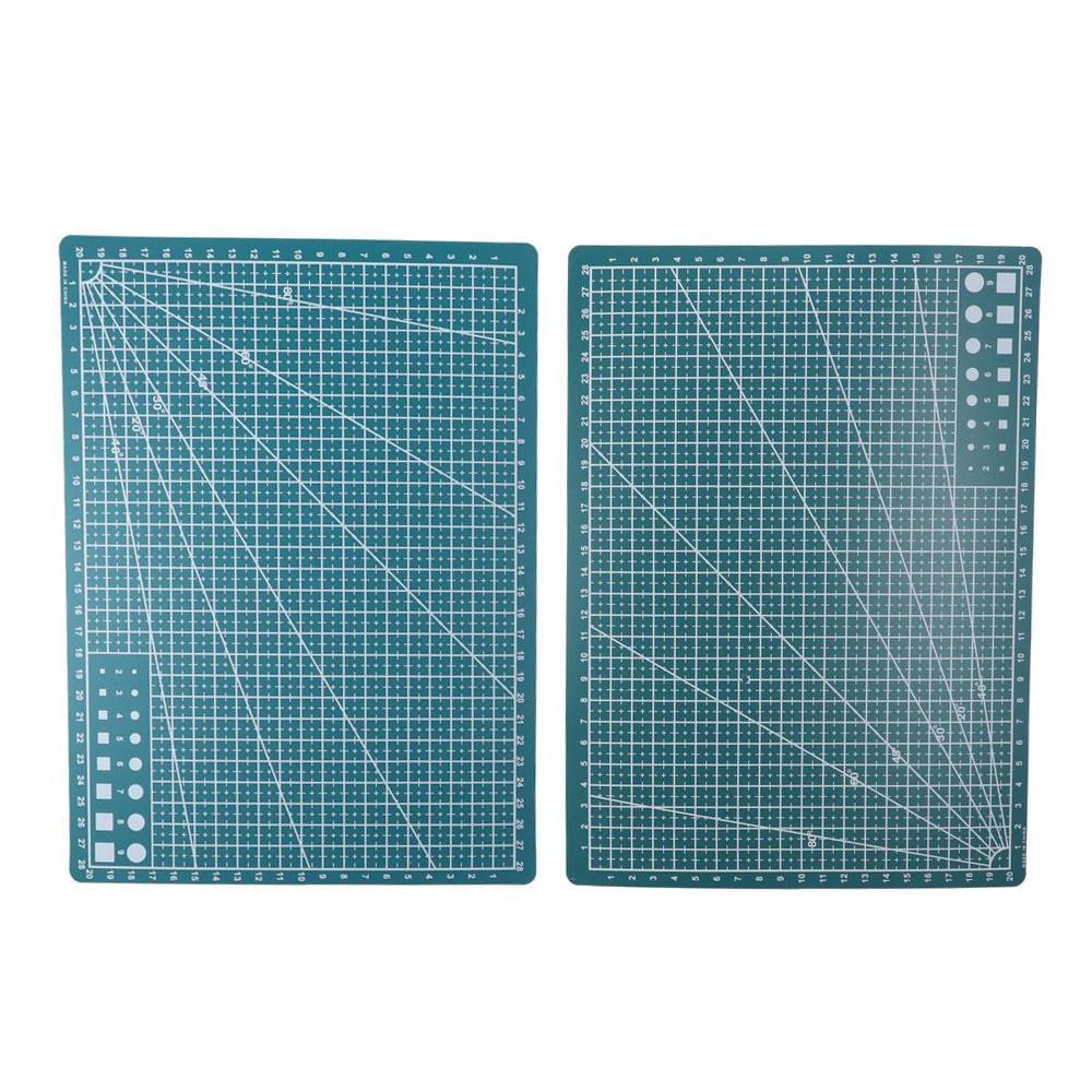 

School Supplies Non-slip Cutting Mat PVC Green Paper Board Cutting Plate Leather Paper Board червоний