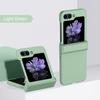 For Samsung Galaxy Z Flip 6 5 4 3 Flip5 5G  Case with Hinge Protection Hard PlasticThin Protective Flip Cases Phone Cover