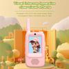 2Pcs Video Walkie Talkies For Kids Rechargeable With Screen Display And Voice Effects Long Range Outdoor Toys Birthday Gifts
