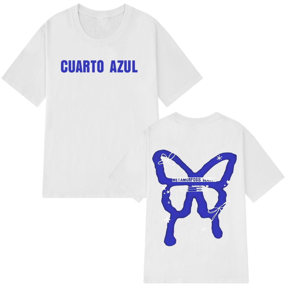 Butterfly Aitana Fashion Pattern TShirt Mens and Womens Crew Neck Short Sleeve Cotton TShirt Clothing Trend Cotton TShirts