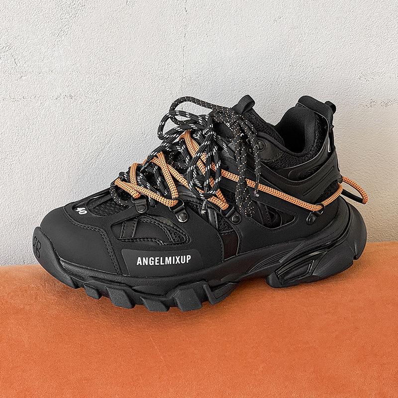 

Invisible heightening dad shoes surround straps thick-soled heightening sports casual shoes outdoor sports shoes 39 чёрный