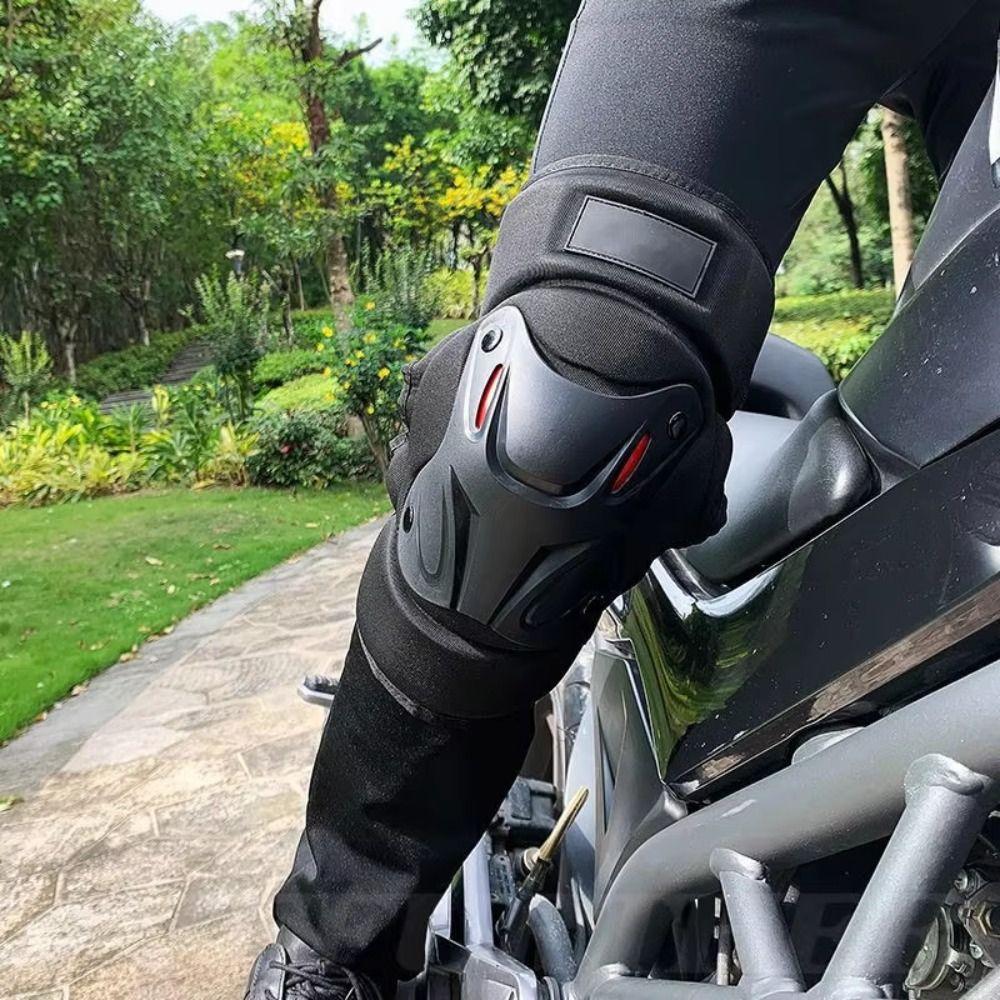 Windproof Motocross Knee Guard Anti-fall Elbow Protector Sports Safety Motorcycle Kneepad  Off Road