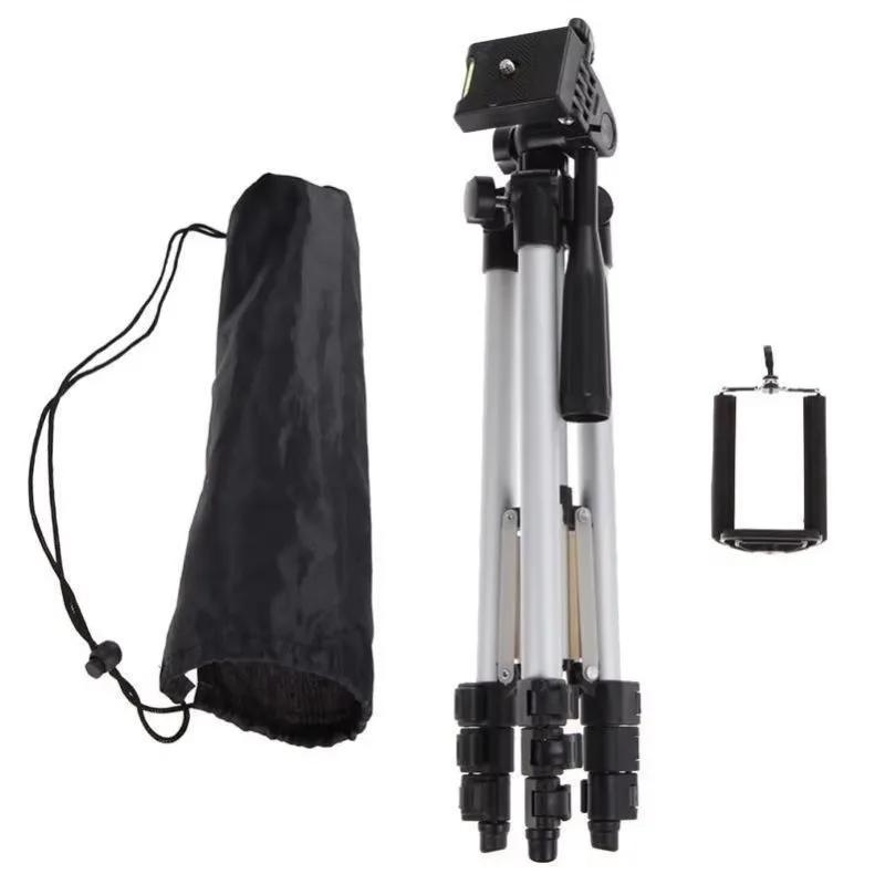 Professional Camera Photography Holder Portable Telescopic Tripod Aluminum Alloy Live Broadcast Gimbal Stabilizer Phone Holder