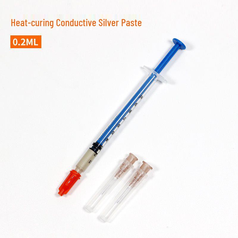 

Silver Conductive Paint Pen for Repairing Window Defrosters, Mobile Keyboards, Ribbon Cables, and Quick-Drying Glue