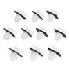 10Pcs Car Moulding Sill Panel Side Skirt Bumper Fender Trim Clip Fastener Retainer Accessories Fit For Honda CRV Civic Universal