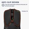 Kwmobile Mouse Grip for Razer Viper V2 Pro - Anti-Slip Grip Tape, Pre-Cut, 0.5mm Thick, Black