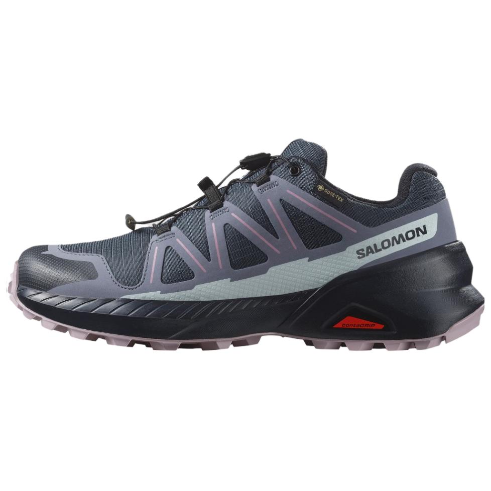 Salomon Speedcross Peak GTX Comfortable Slip-Resistant Durable Low-Top Trail Running Shoes Women sneaker Black 477907
