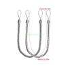 24TE 4Pack Elegant Bohos Styles Cotton Rope Curtain Tiebacks Soft Handwovens Decorative