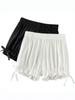 Women's Summer Loose Silk Bow Lantern Safety Shorts
