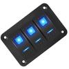 Customizable Layout Car Switch Panel Low-Light Conditions Built-In LED Lights Easy Installation Flexible Arrangement