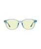 Zoff Sunglasses Colored TR UV SUNCUTGlasses/UV100%CUT Wellington-Style (Blue (Clear) - ZA181G06_70A2) Lenses, Lightweight, Material, Stylish,