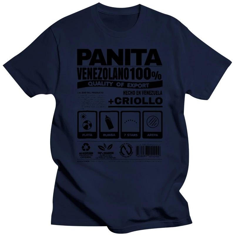 Panita Venezolano - Funny Venezuela Shirt Tshirt Black Short Sleeve Cotton Hip Hop T-shirt Print Tee Shirts