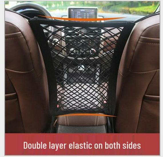 

Car Seat Back Hanging Storage Bag - Multi-functional Mesh Pocket for Car Interior
