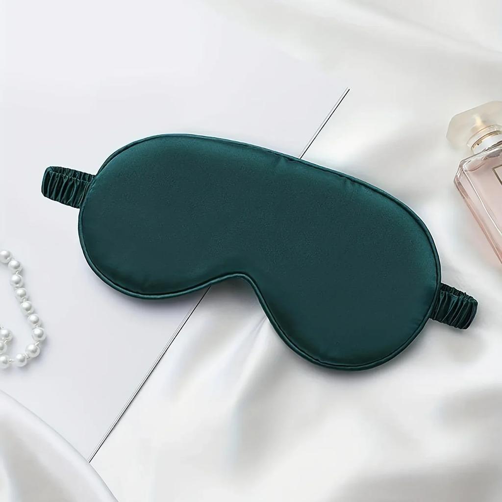 Imitated Silk Eye Patch Shading Sleep Eye Mask Eyepatch Travel Relax Cover Eyeshade Health Sleeping Shield Eye Care Tool