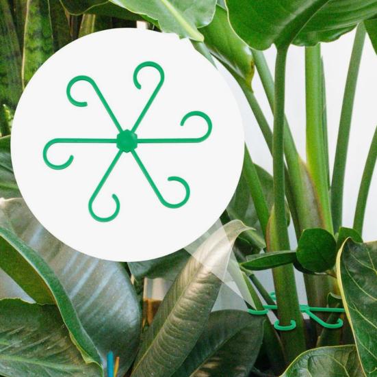 20Pcs Plant Stem Supports Indoor Plants Stem Holders Reusable Monstera Plant Supports Prevent Stem Drooping And Breakage for Potted Plants Roses