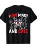 This Short-Sleeve T-Shirt Is The Perfect Choice for Math Enthusiasts And Cat Lovers, Making It Ideal for Math Teachers A