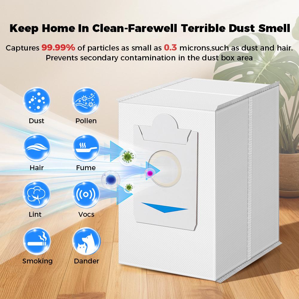 Dust Bags For Ecovacs Deebot X1 / X1 PRO / X1 OMMI / X1S / X1 / X1 PRO / X1 OMMI / X1 Max Robot Vacuum Cleaner Spare Parts