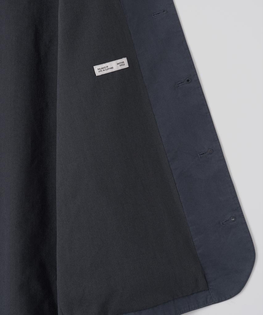 Another Office Bonjour Round Neck Vest (Nautical Gray)