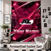 Wall Hanging Tapestry With Custom Name & Text, AZ Alkmaar Decorative Tapestry For Bedroom